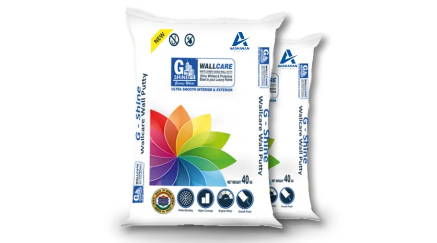 G Shine Quality putty manufactured by Aadhavan Industries